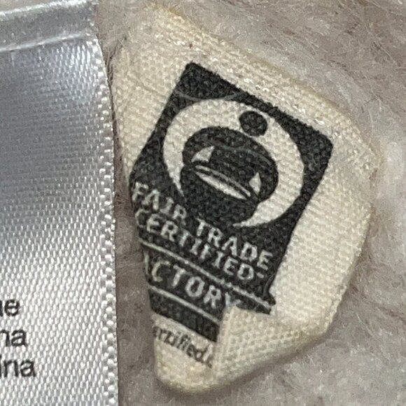 MADEWELL ALPACA BLEND CREAM TURTLE NECK NUBBY KNIT SWEATER - EUC - SIZE S - Picture 13 of 14